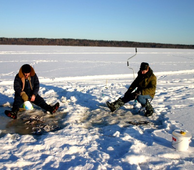 Прелести и трудности зимней рыбалки